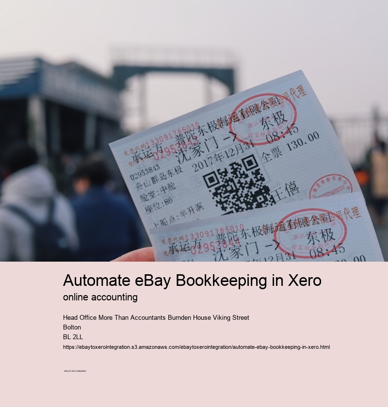 Automate eBay Bookkeeping in Xero