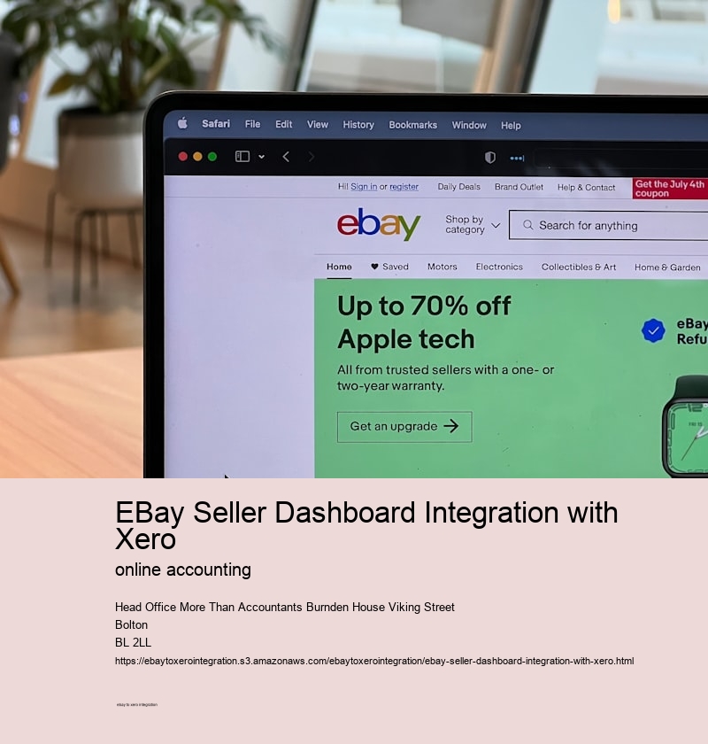 eBay Seller Dashboard Integration with Xero