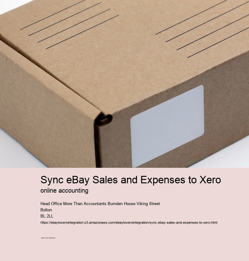 Sync eBay Sales and Expenses to Xero